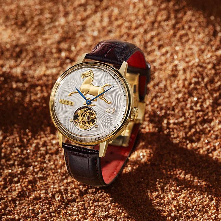 Beijing Flying Horse of Gansu Tourbillon Watch