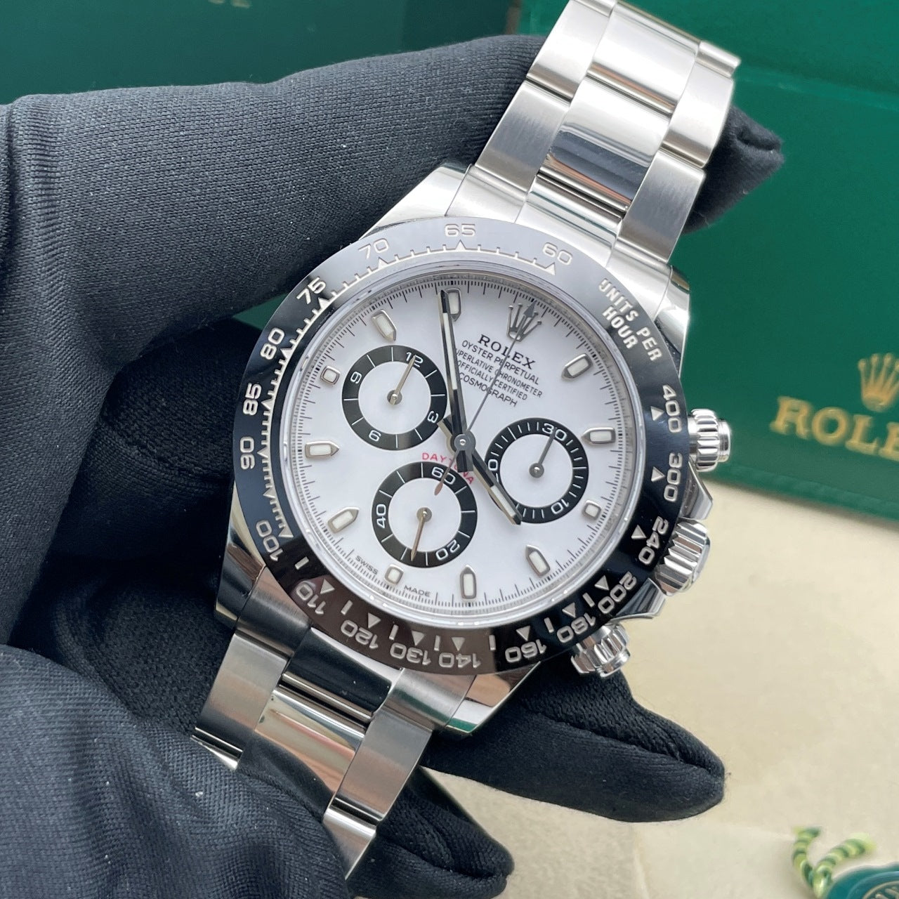 Pre-owned Rolex Cosmograph Daytona 40mm Men's Watch - ref 116500LN White Dial Panda(2023)