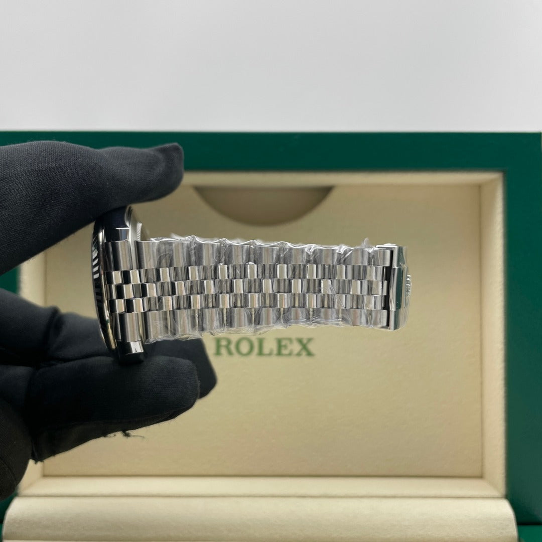 中古 ロレックス デイトジャスト 41 41mm メンズ腕時計 - Ref. 126334 ブラックダイヤル (2019年)