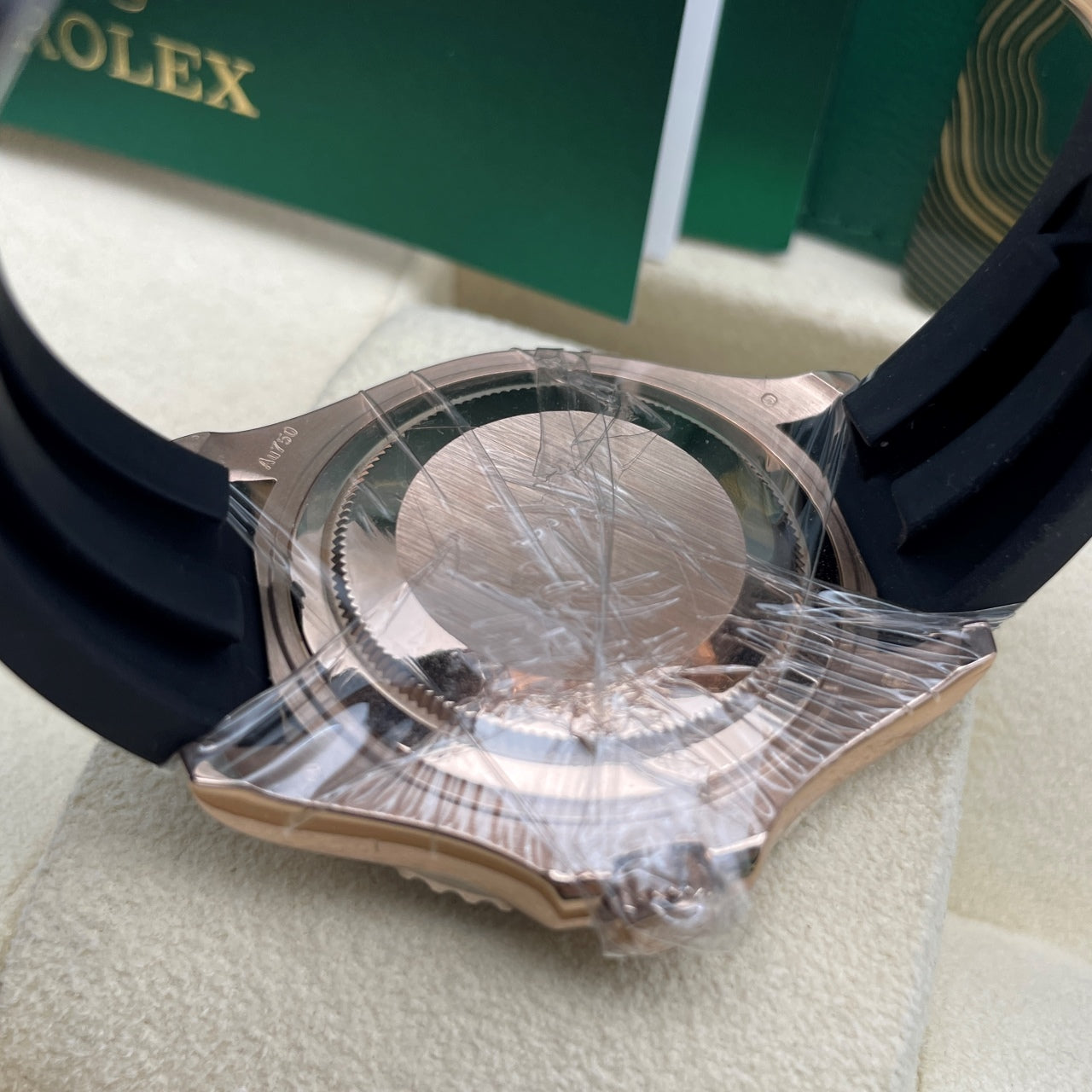 Pre-owned Rolex Yacht-Master 37 37mm Men's Watch - ref 268655 Black Dial (2022)