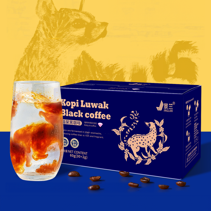 Shotengai-Kopi Luwak Instant Black Coffee
