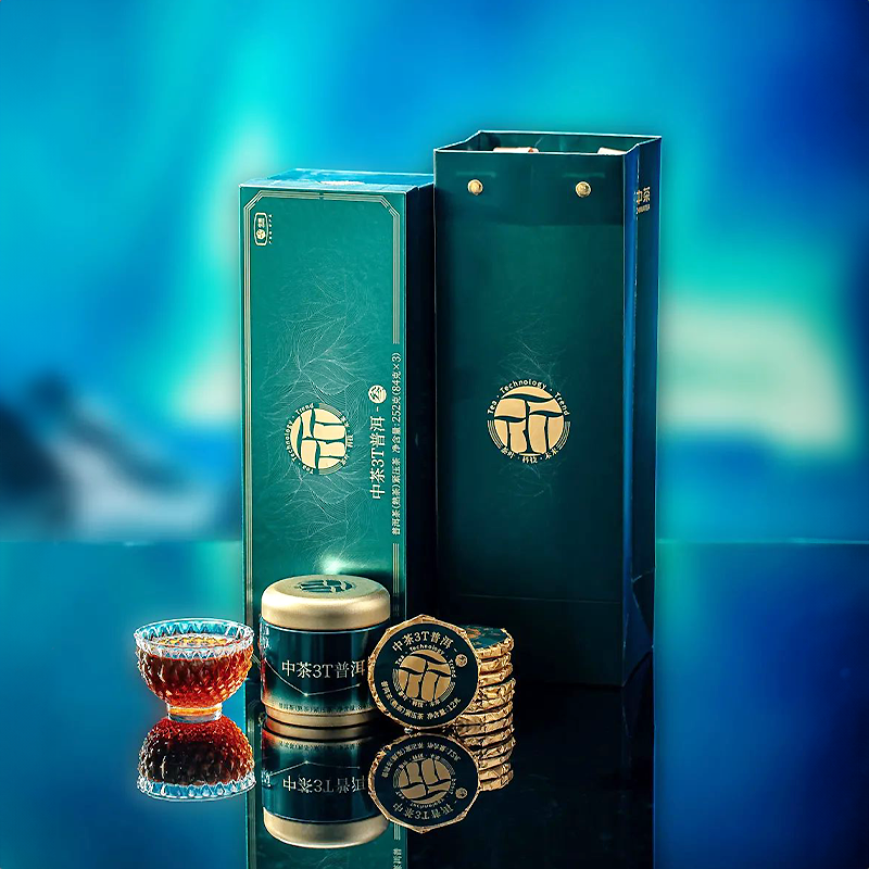 Shotengai-CHINATEA-Premium “3T" Ripe Pu Erh Tea Coin (Large)