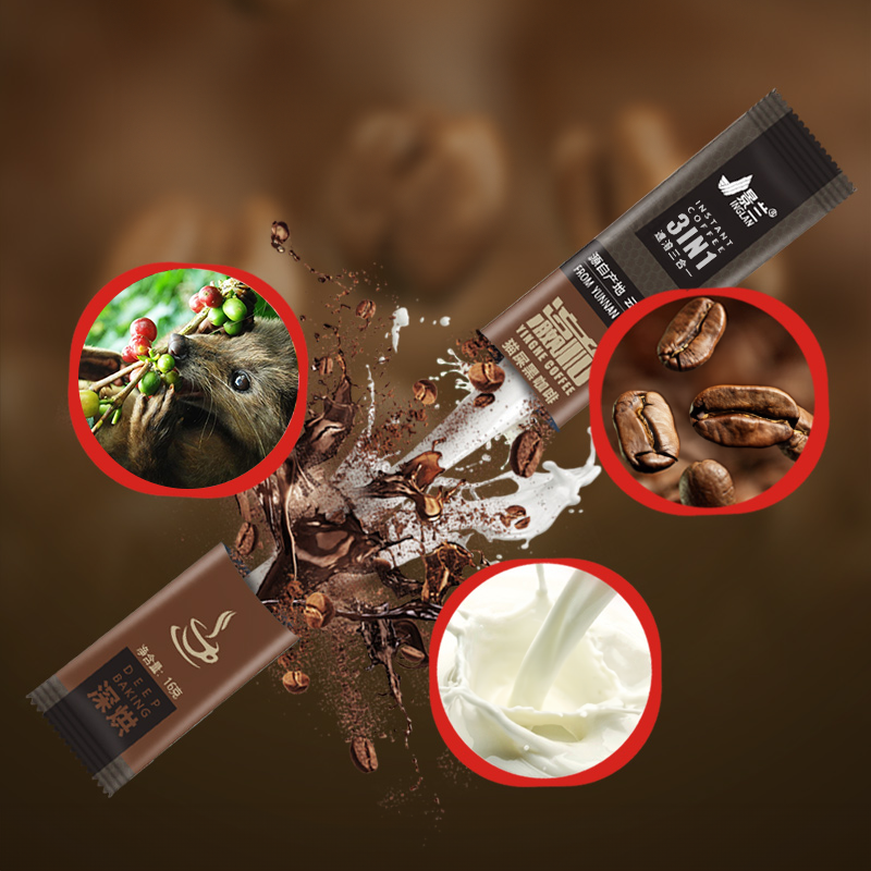 Shotengai-Kopi Luwak 3-in-1 Instant Coffee