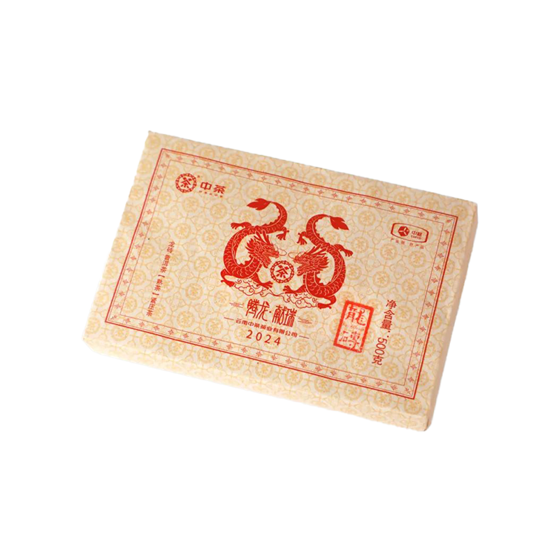 Shotengai-CHINATEA-Zodiac Dragon Ripe Pu Erh Tea Brick