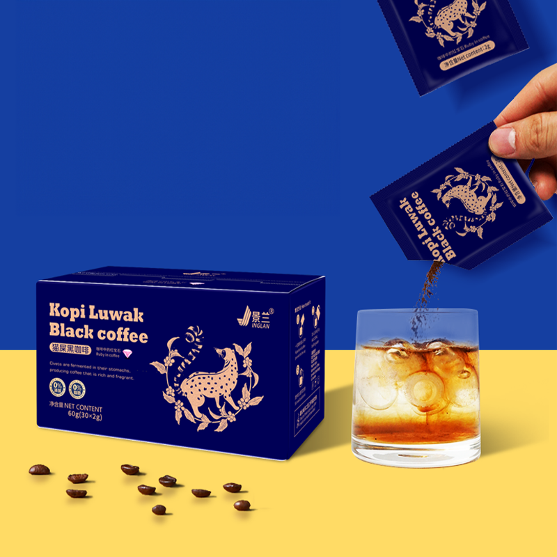 Shotengai-Kopi Luwak Instant Black Coffee