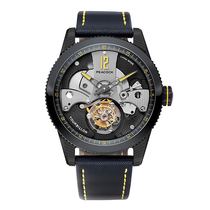Peacock Pathfinder Carbon Fire Tourbillon Watch