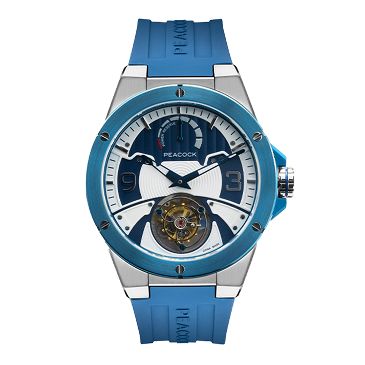 Peacock Voyager Center Axis Tourbillon Watch