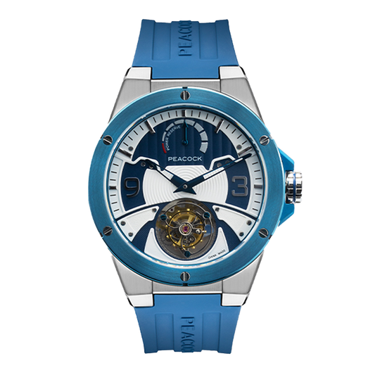 Peacock Voyager Center Axis Tourbillon Watch