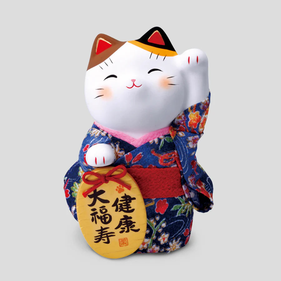 Yakushigama Maneki-Neko Beckoning Cat