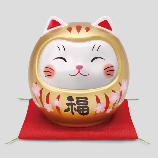 Yakushigama Maneki-Neko Beckoning Cat