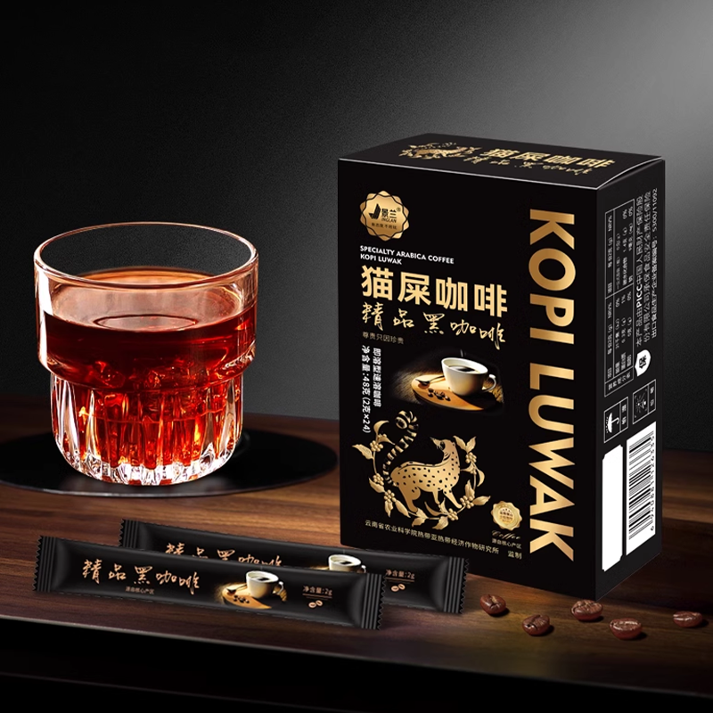 Shotengai-Kopi Luwak Speciality Instant Black Coffee