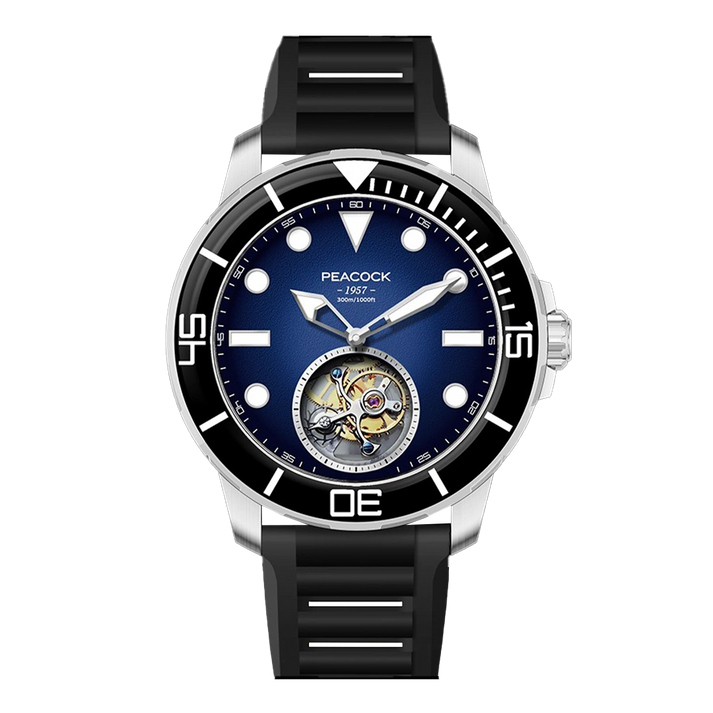Peacock Ocean Wing Tourbillon Watch Diver 300M