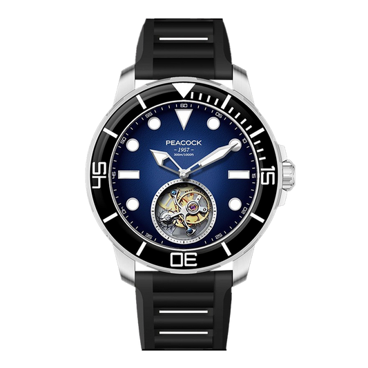 Peacock Ocean Wing Tourbillon Watch Diver 300M