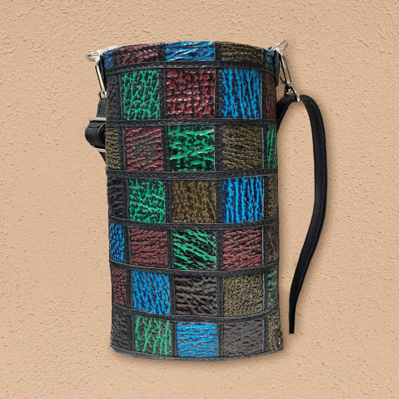 Shotengai-Rickeiy Mosaic Smartphone Pouch Bag (Shark Skin)