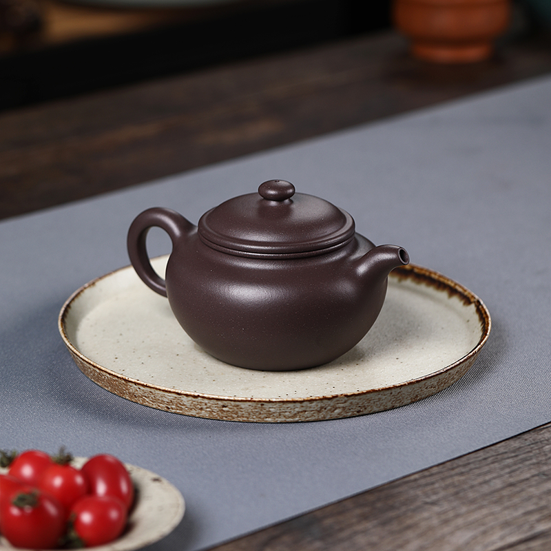 Purple outlet Clay Teapot