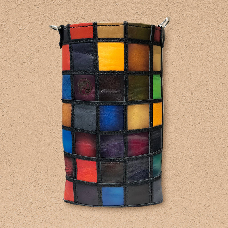 Rickeiy Mosaic Smartphone Pouch Bag