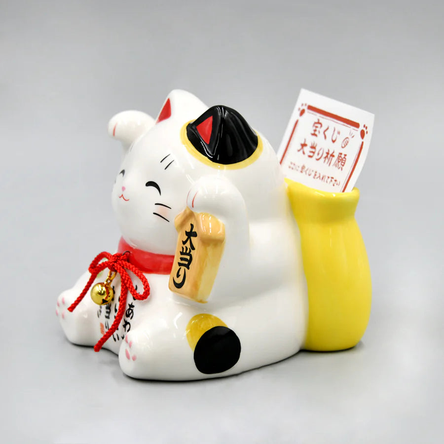 Yakushigama Maneki-Neko Beckoning Cat