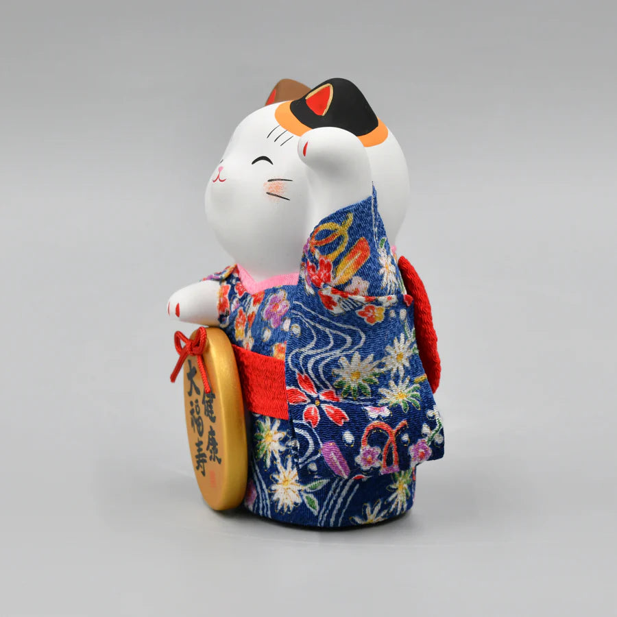 Yakushigama Maneki-Neko Beckoning Cat