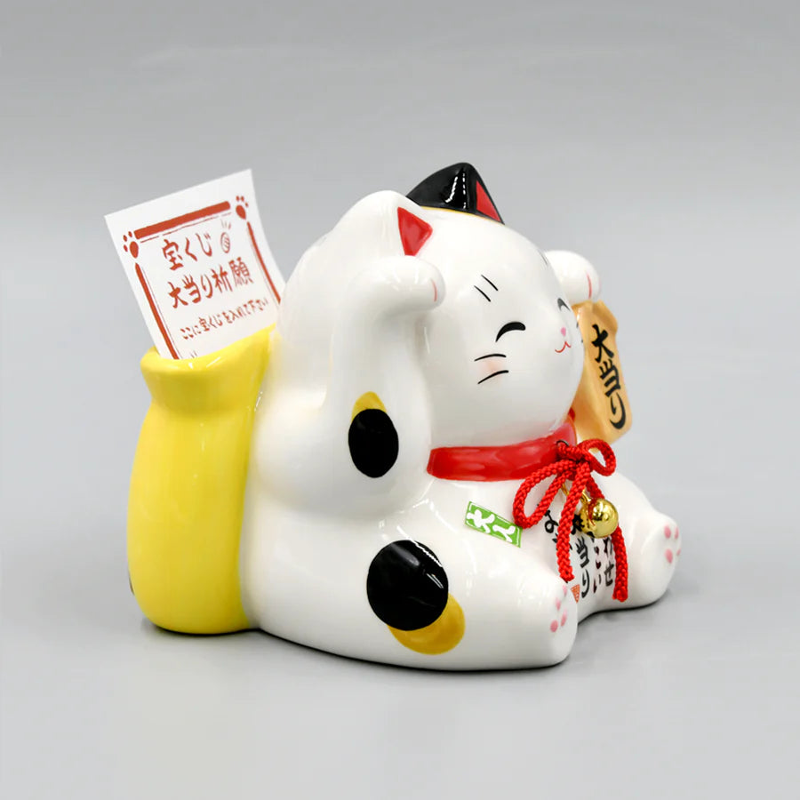 Yakushigama Maneki-Neko Beckoning Cat