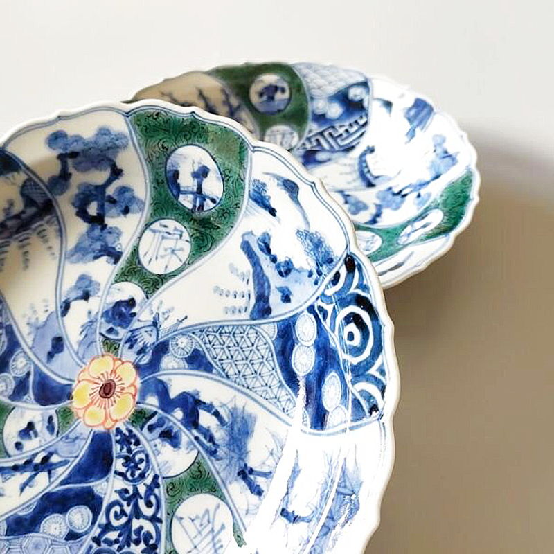Kutani Ware Japanese Porcelain