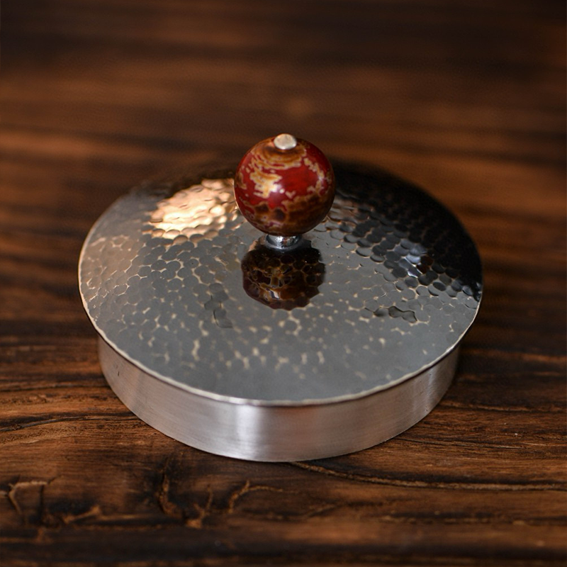 Chinese Hand-Hammered Silver Teapot