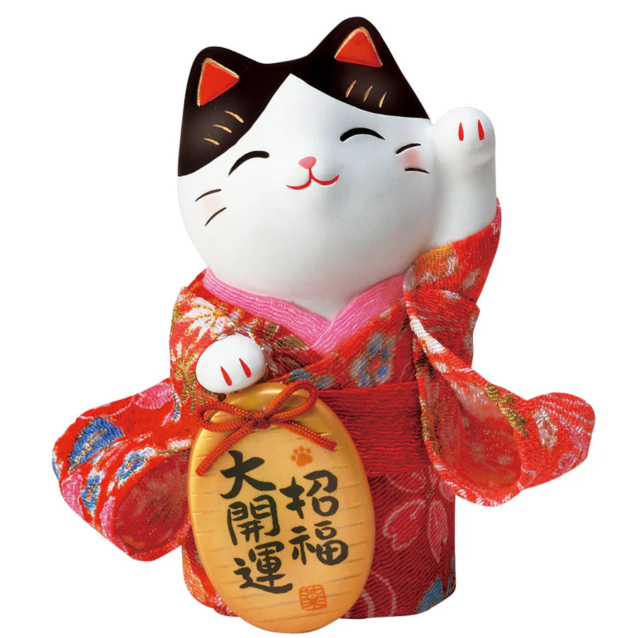 Yakushigama Maneki-Neko Beckoning Cat