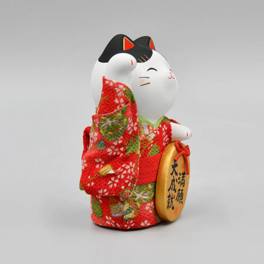 Yakushigama Maneki-Neko Beckoning Cat