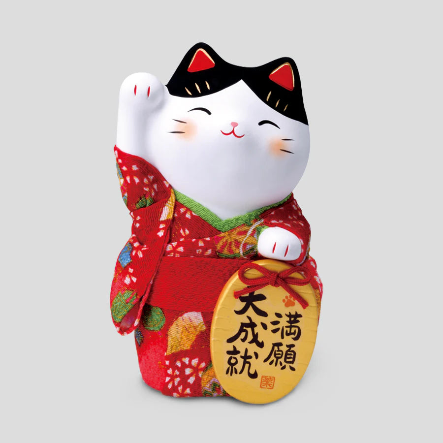Yakushigama Maneki-Neko Beckoning Cat