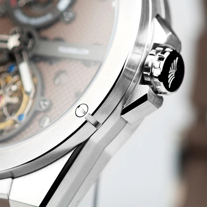 Peacock Climber Center Axis Tourbillon Watch