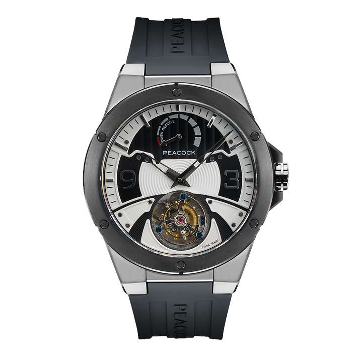 Peacock Voyager Center Axis Tourbillon Watch