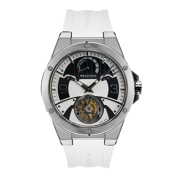 Peacock Voyager Center Axis Tourbillon Watch