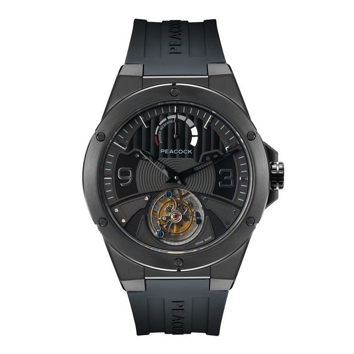 Peacock Voyager Center Axis Tourbillon Watch
