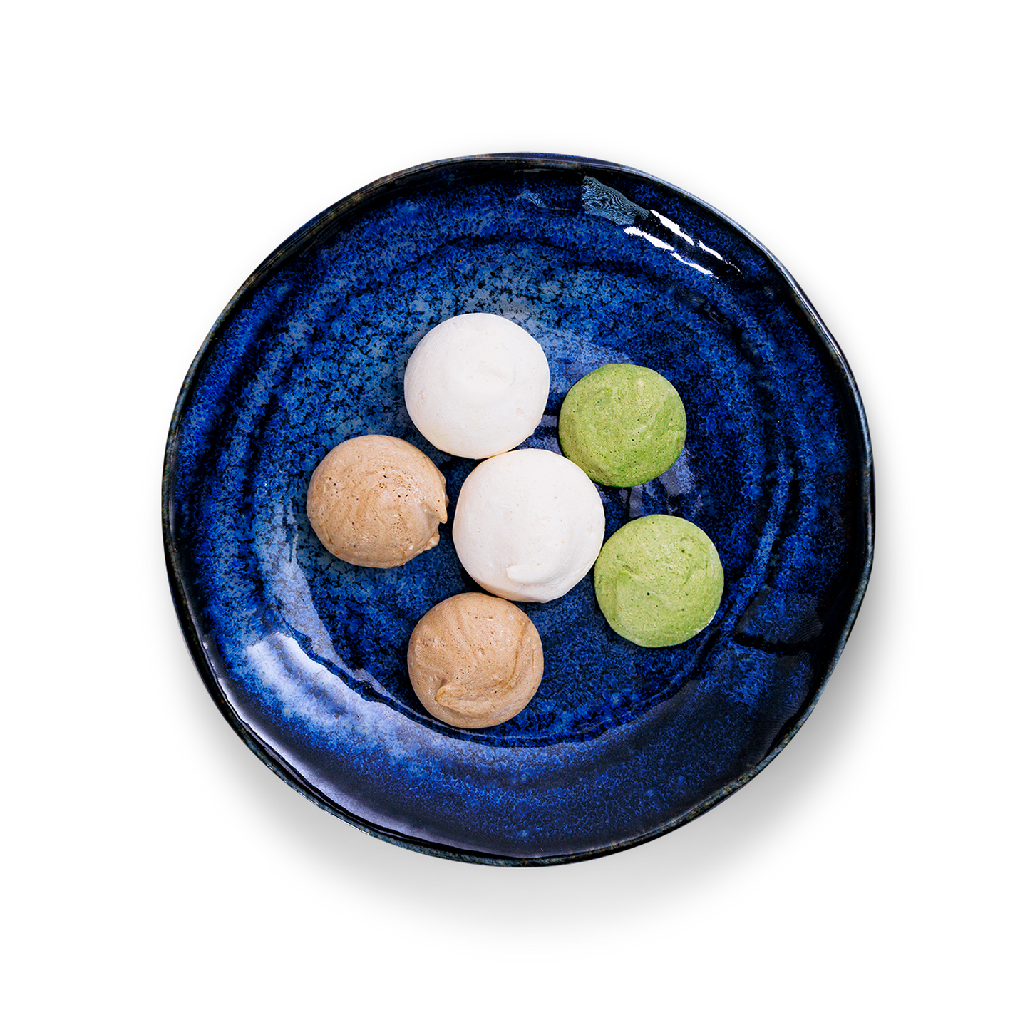 Tri-Color Meringue