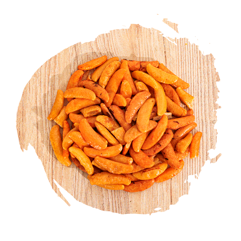 Kaki no Tane (Plum & Wasabi flavors)
