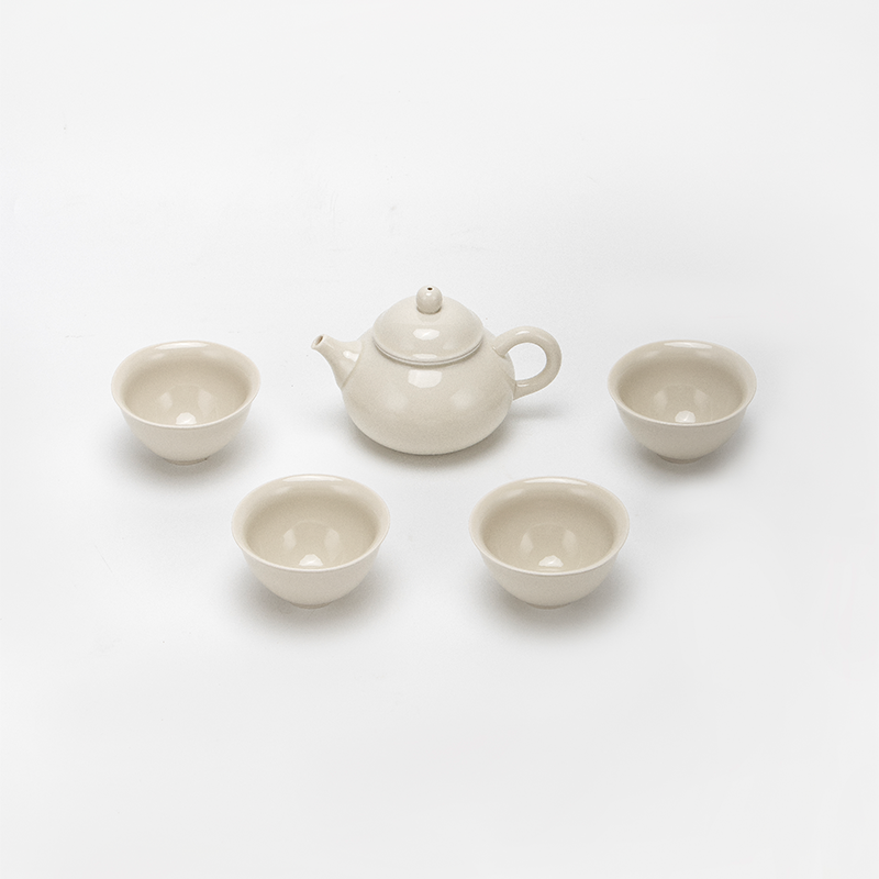 Chinese Ding ware tea set