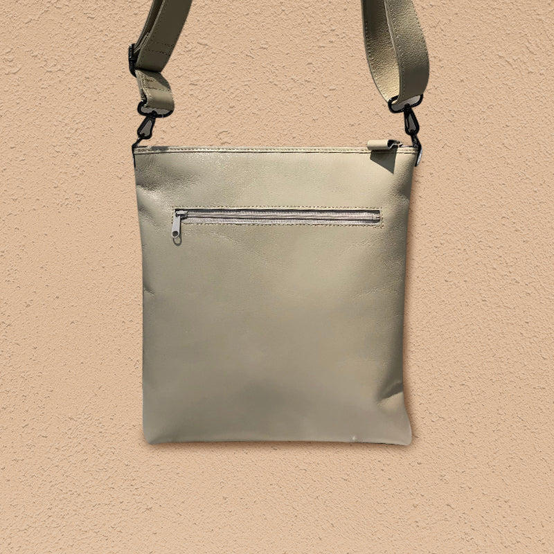 Shotengai-Rickeiy Mosaic Sholder Bag B4 (Cowhide)