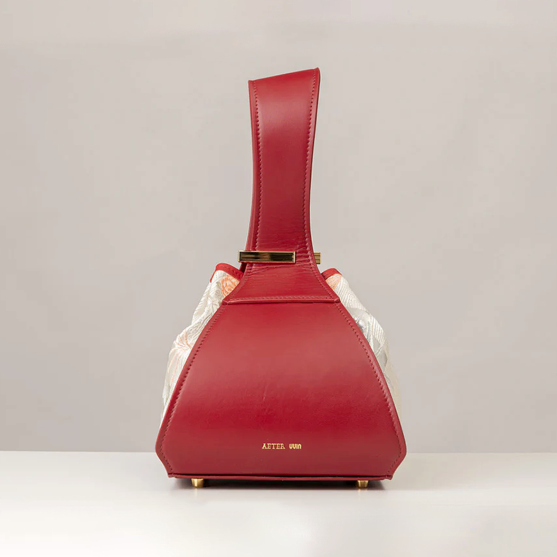 Shotengai-Husui-TRIO handbag-Red