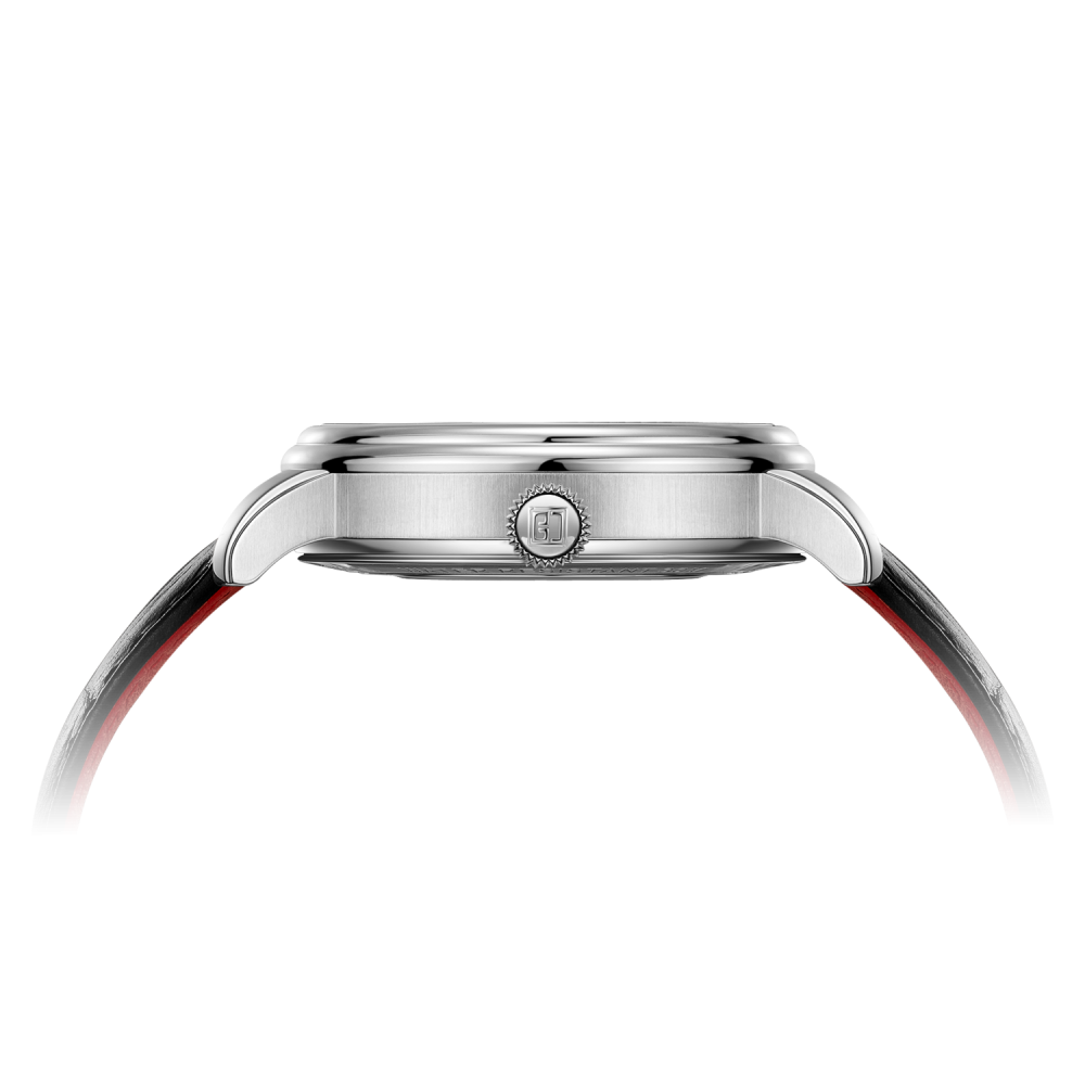 Red Five-Star Tourbillon Watch with Classic Design