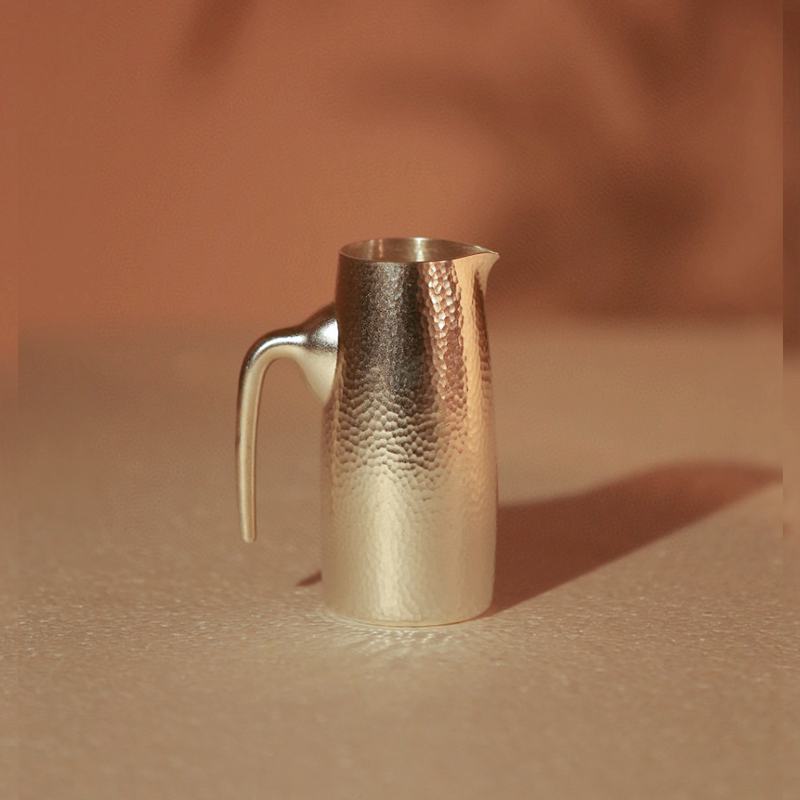Chinese Hand-Hammered Wine Set