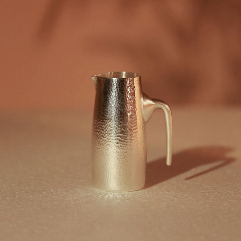 Chinese Hand-Hammered Wine Set