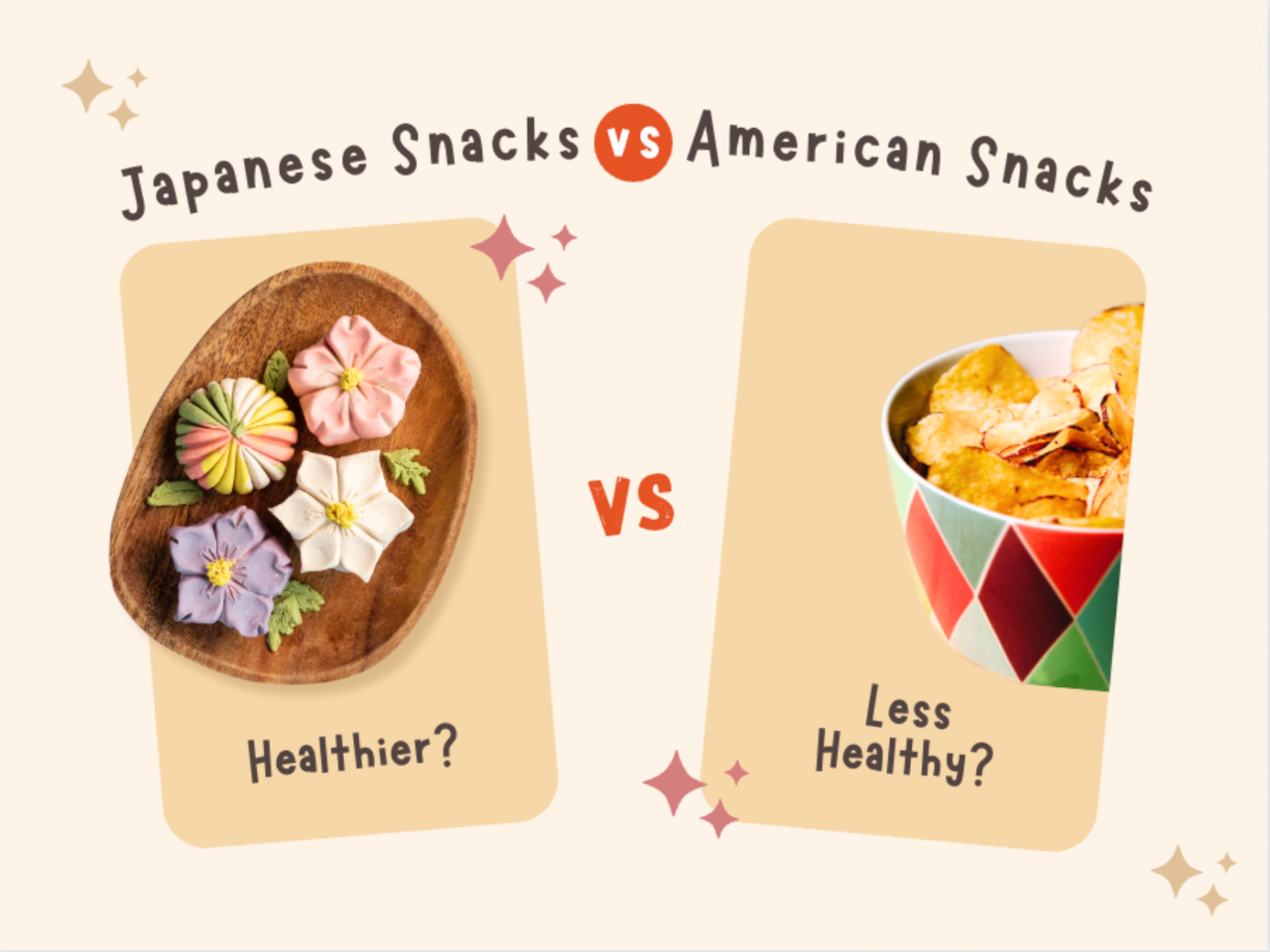 Japanese Snacks vs. American Snacks: Are Japanese Snacks Healthier than American Snacks?