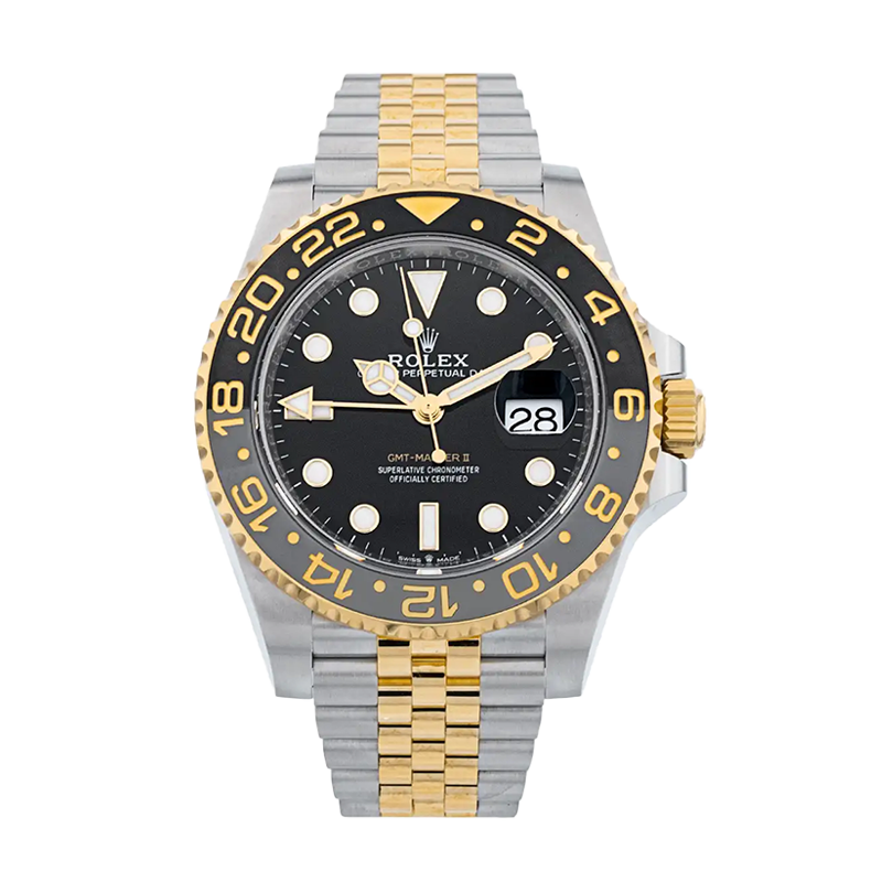 Pre-owned Rolex GMT-Master II 40mm Men's Watch - ref 126713GRNR Black Dial (2024)