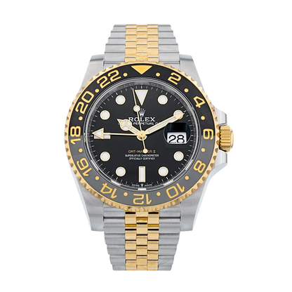 Pre-owned Rolex GMT-Master II 40mm Men's Watch - ref 126713GRNR Black Dial (2024)