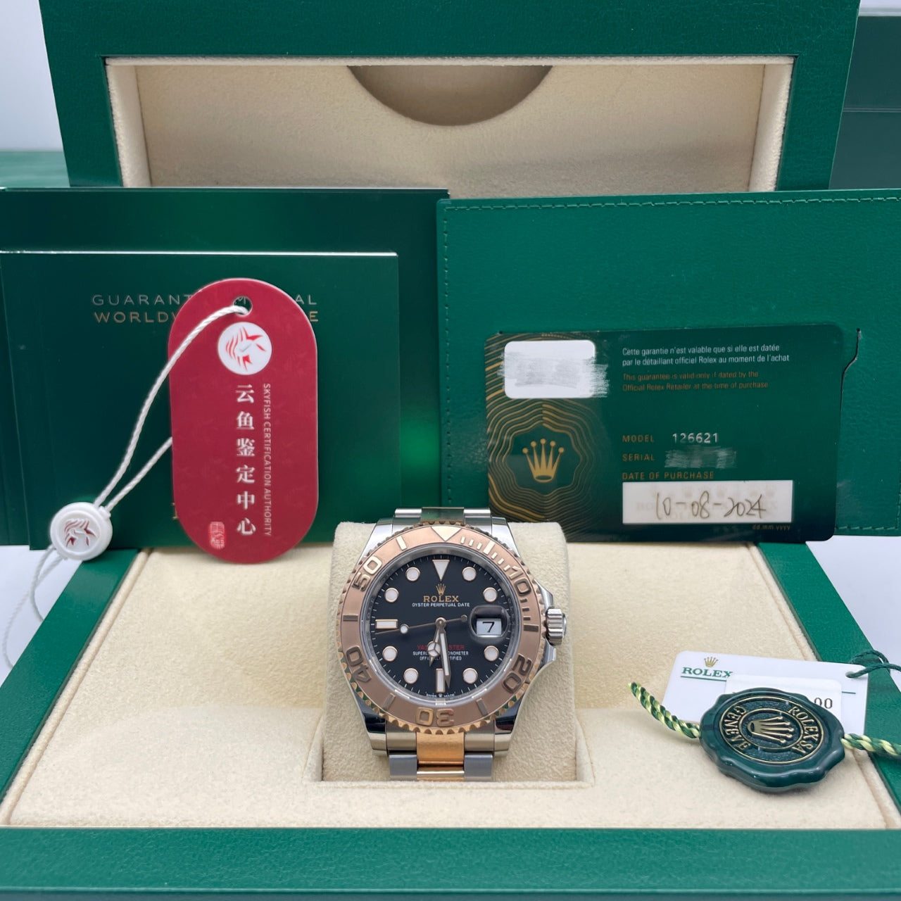 Pre-owned Rolex Yacht-Master 40 40mm Men's Watch - ref 126621 Black Dial (2024)