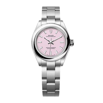 Pre-owned Rolex Oyster Perpetual 28mm Women's Watch - ref 276200 Pink Dial (2023)
