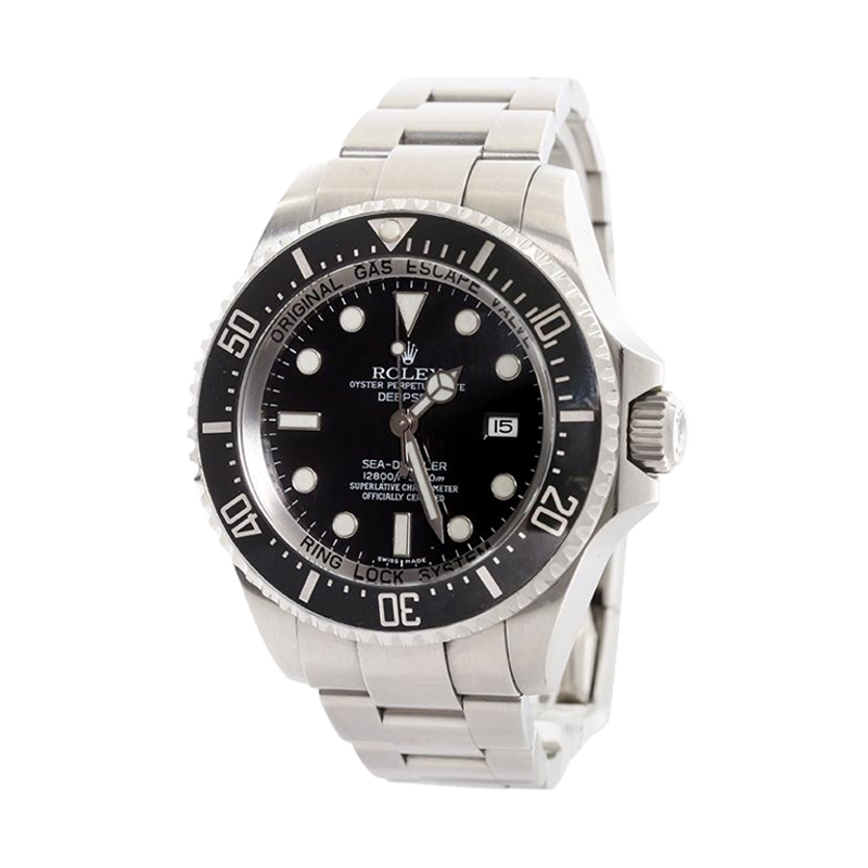 Pre-owned Rolex Sea-Dweller 44mm Men's Watch - ref 116660 Black Dial (2017)