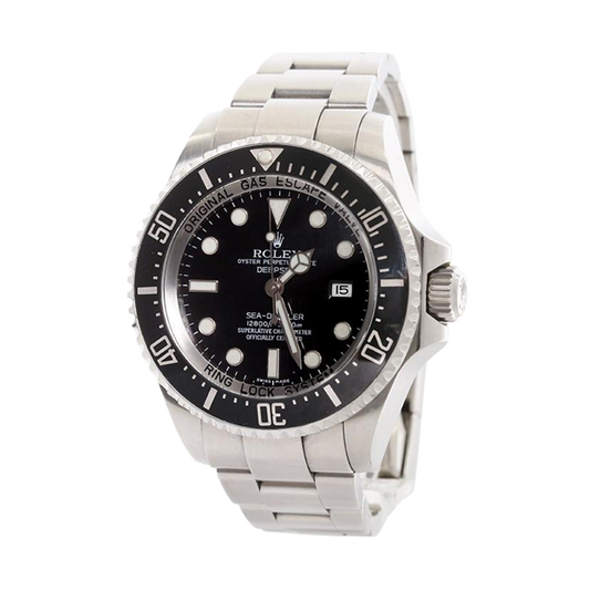 Pre-owned Rolex Sea-Dweller 44mm Men's Watch - ref 116660 Black Dial (2017)