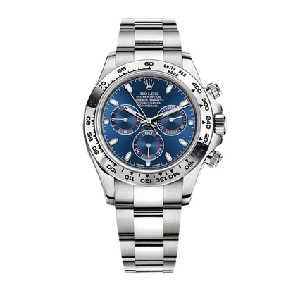 中古 ロレックス コスモグラフ デイトナ 40mm メンズ腕時計 - Ref. 116509 ブルーダイヤル