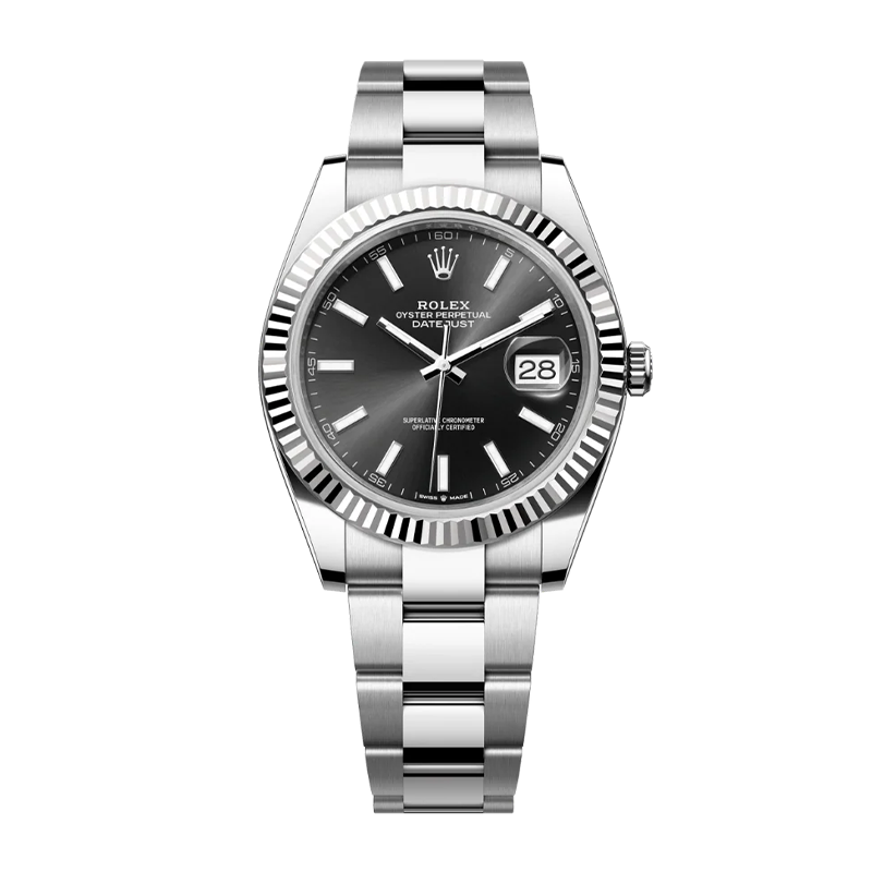 Pre-owned Rolex Datejust 41 41mm Men's Watch - ref 126334  Black Dial (2019)