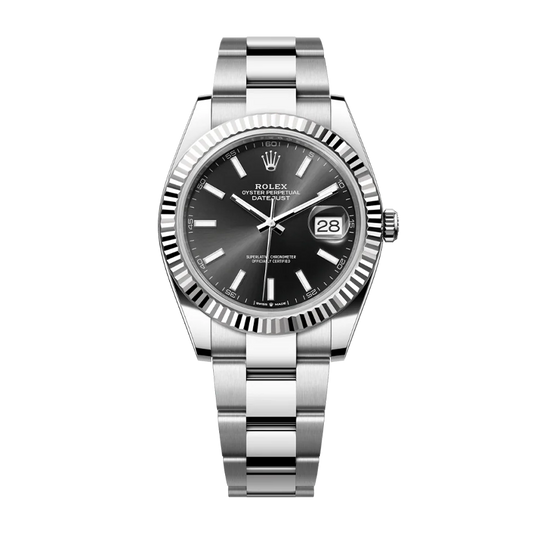 Pre-owned Rolex Datejust 41 41mm Men's Watch - ref 126334  Black Dial (2019)